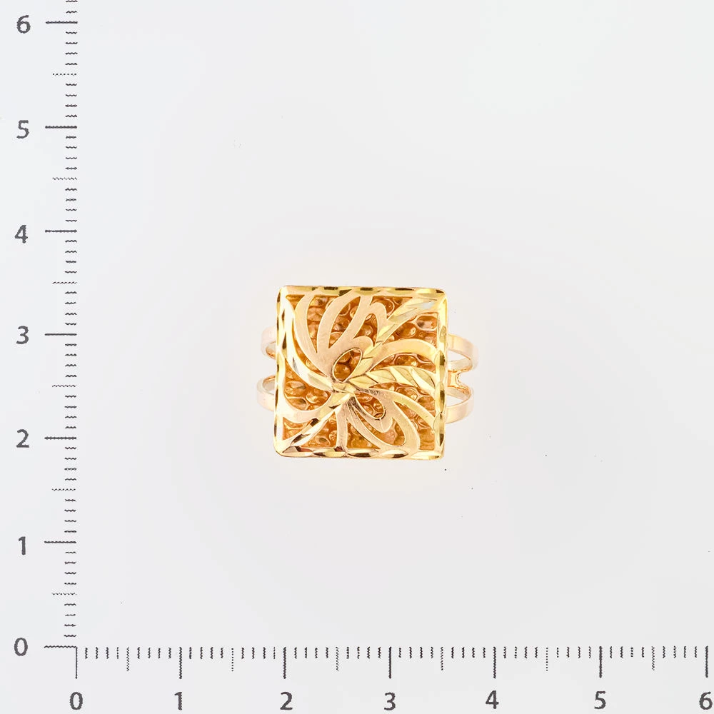 Кольцо из красного золота 585 пробы