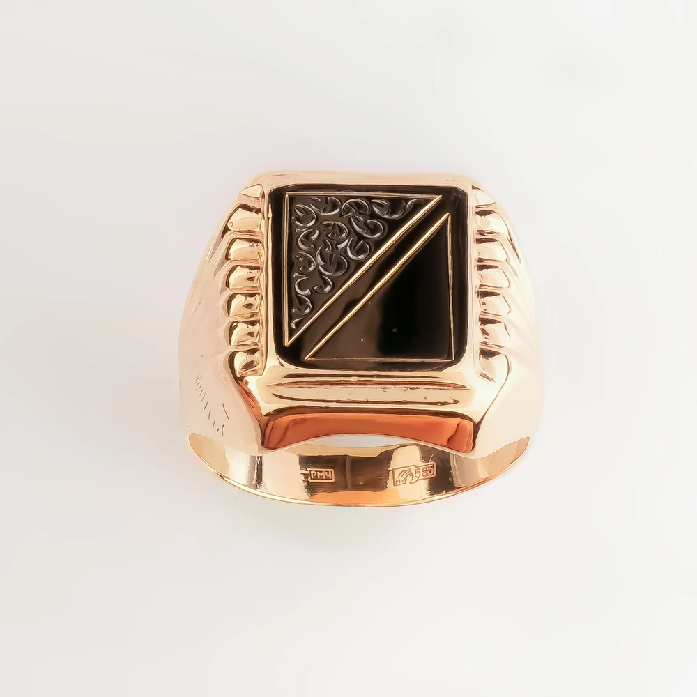 Кольцо из красного золота 585 пробы