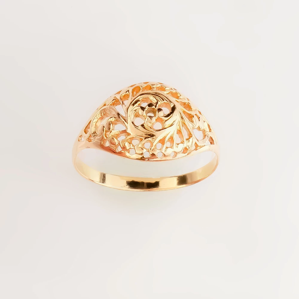 Кольцо из красного золота 585 пробы