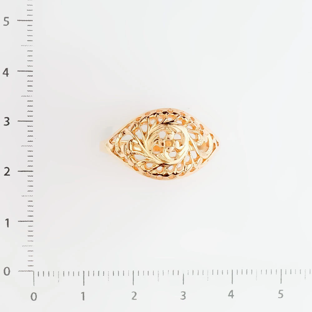 Кольцо из красного золота 585 пробы