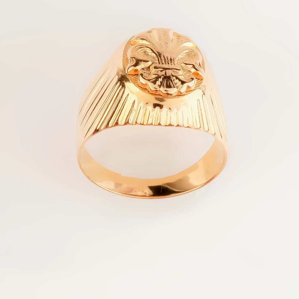 Кольцо из красного золота 583 пробы