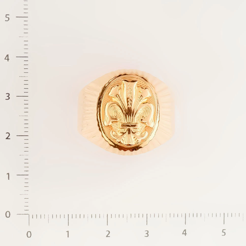 Кольцо из красного золота 583 пробы