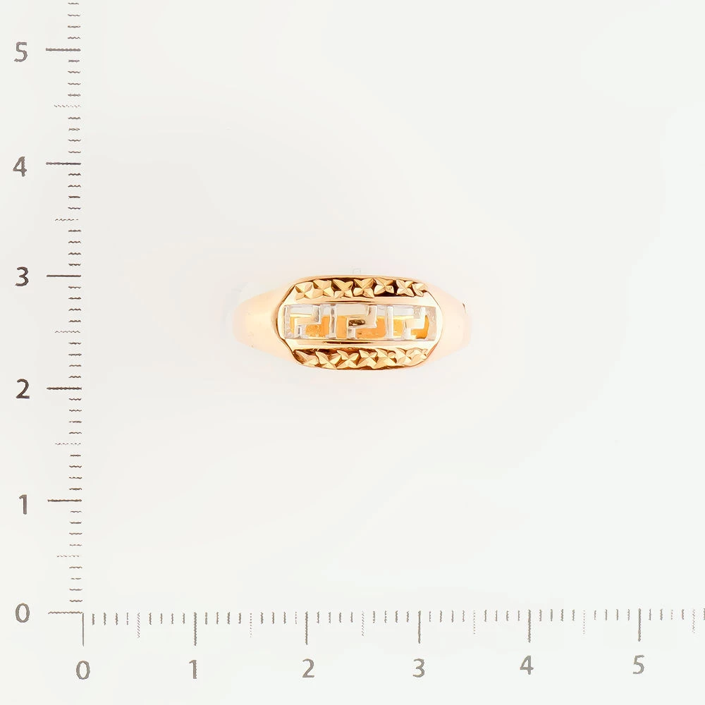 Кольцо из красного золота 585 пробы