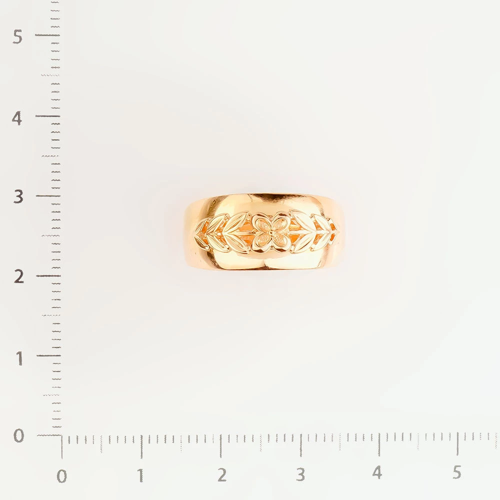 Кольцо из красного золота 585 пробы