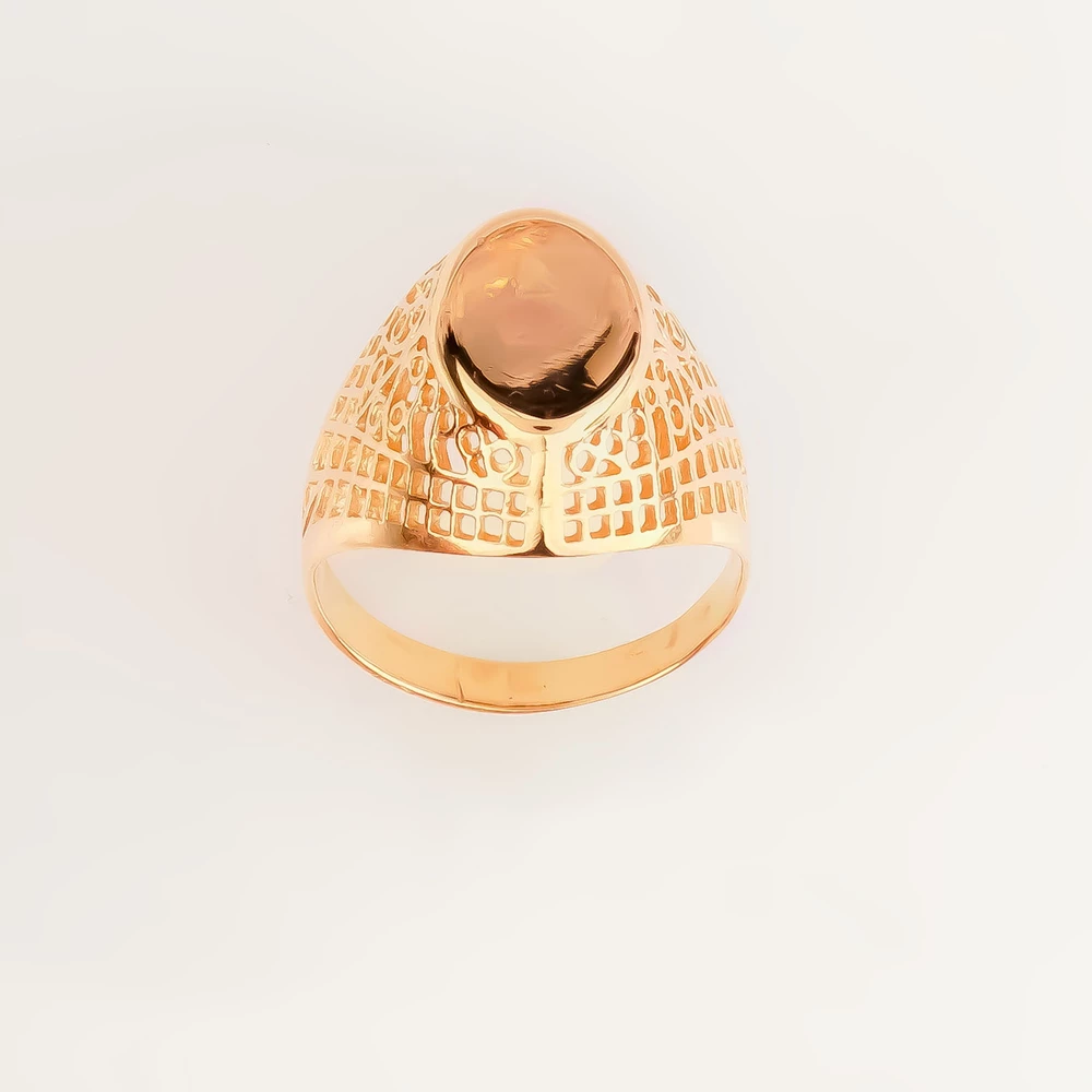 Кольцо из красного золота 583 пробы