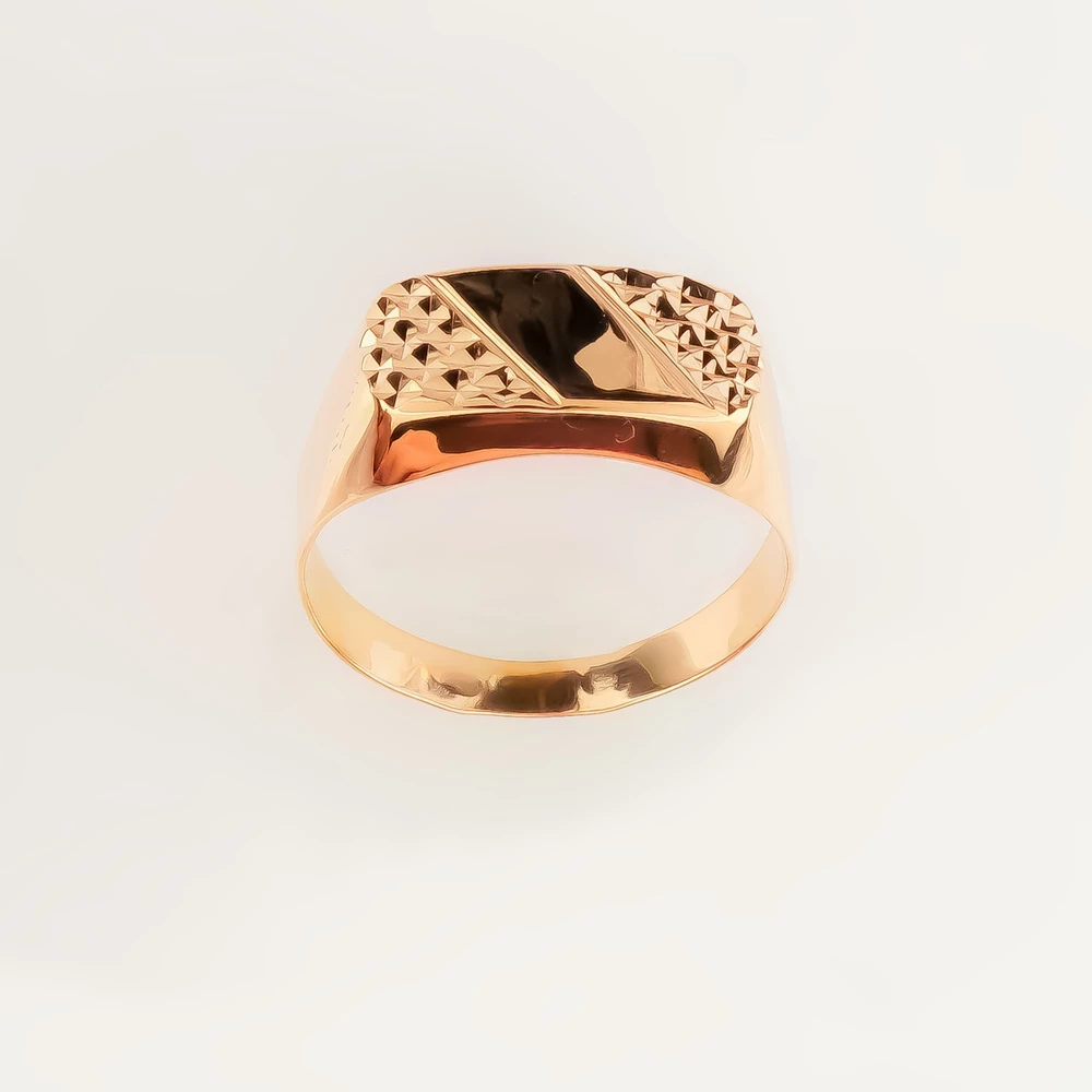 Кольцо из красного золота 585 пробы