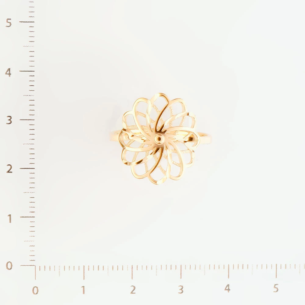 Кольцо из красного золота 585 пробы