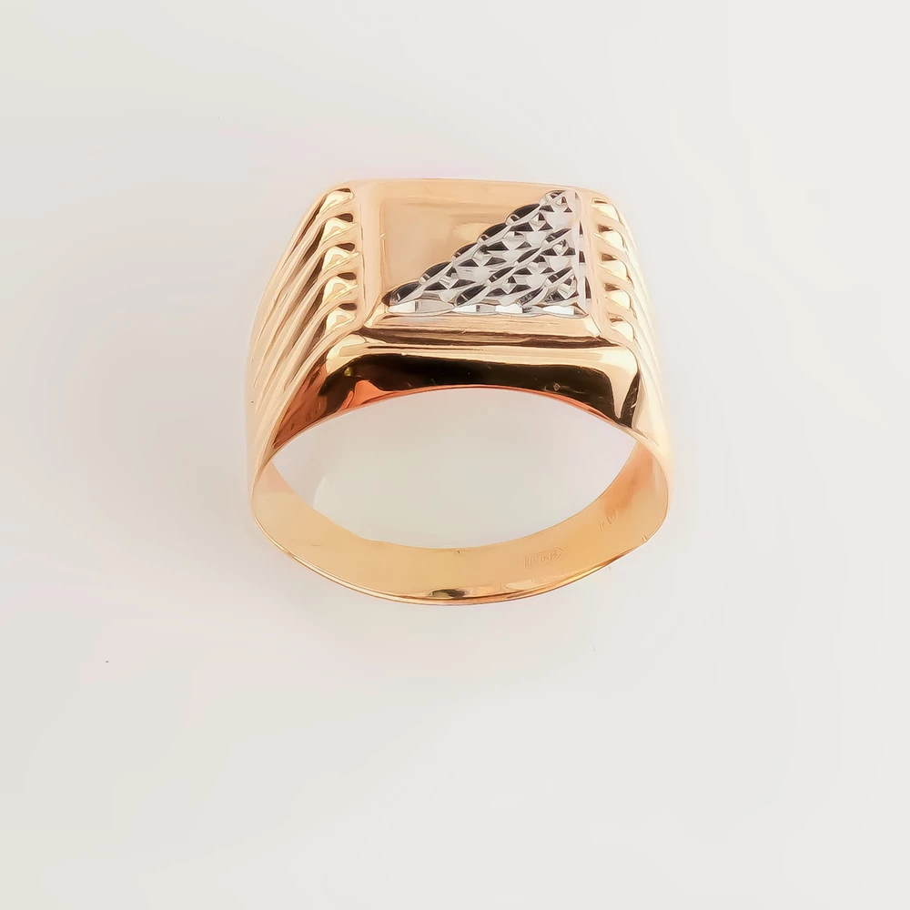 Кольцо из красного золота 585 пробы