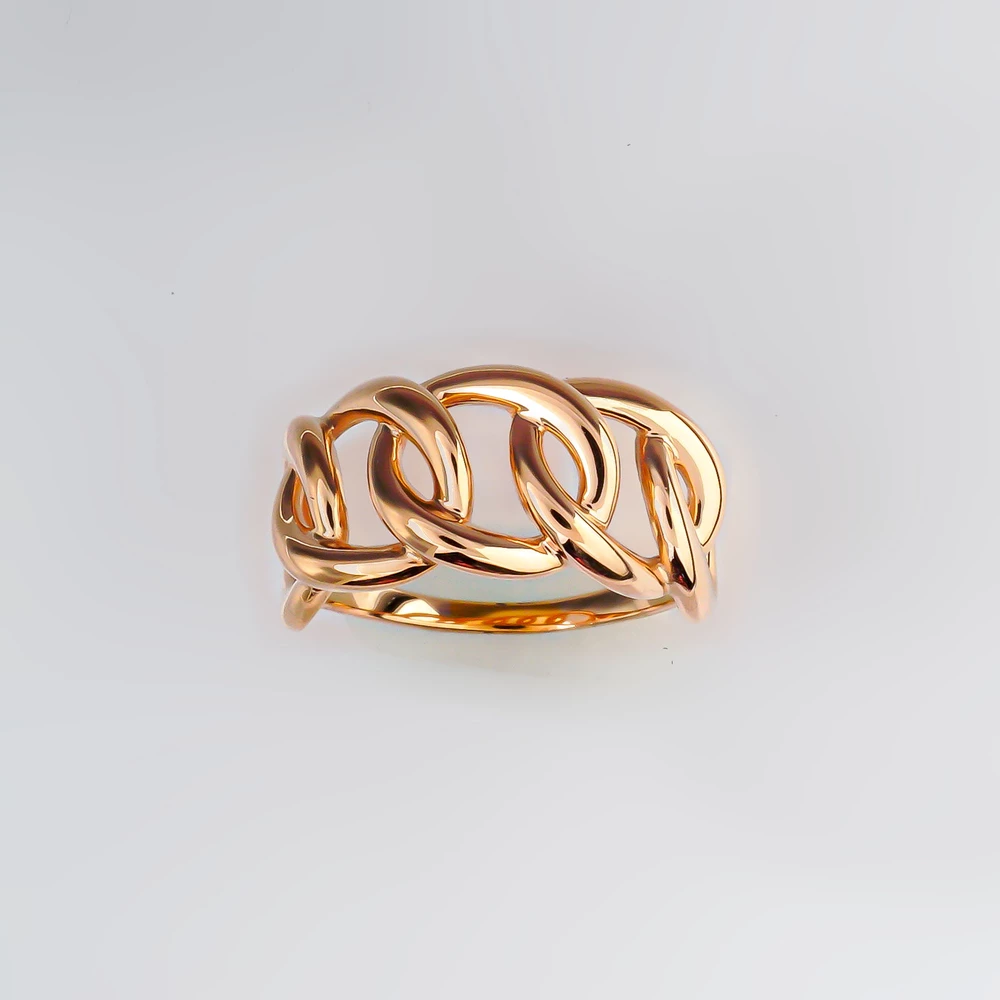 Кольцо из красного золота 585 пробы