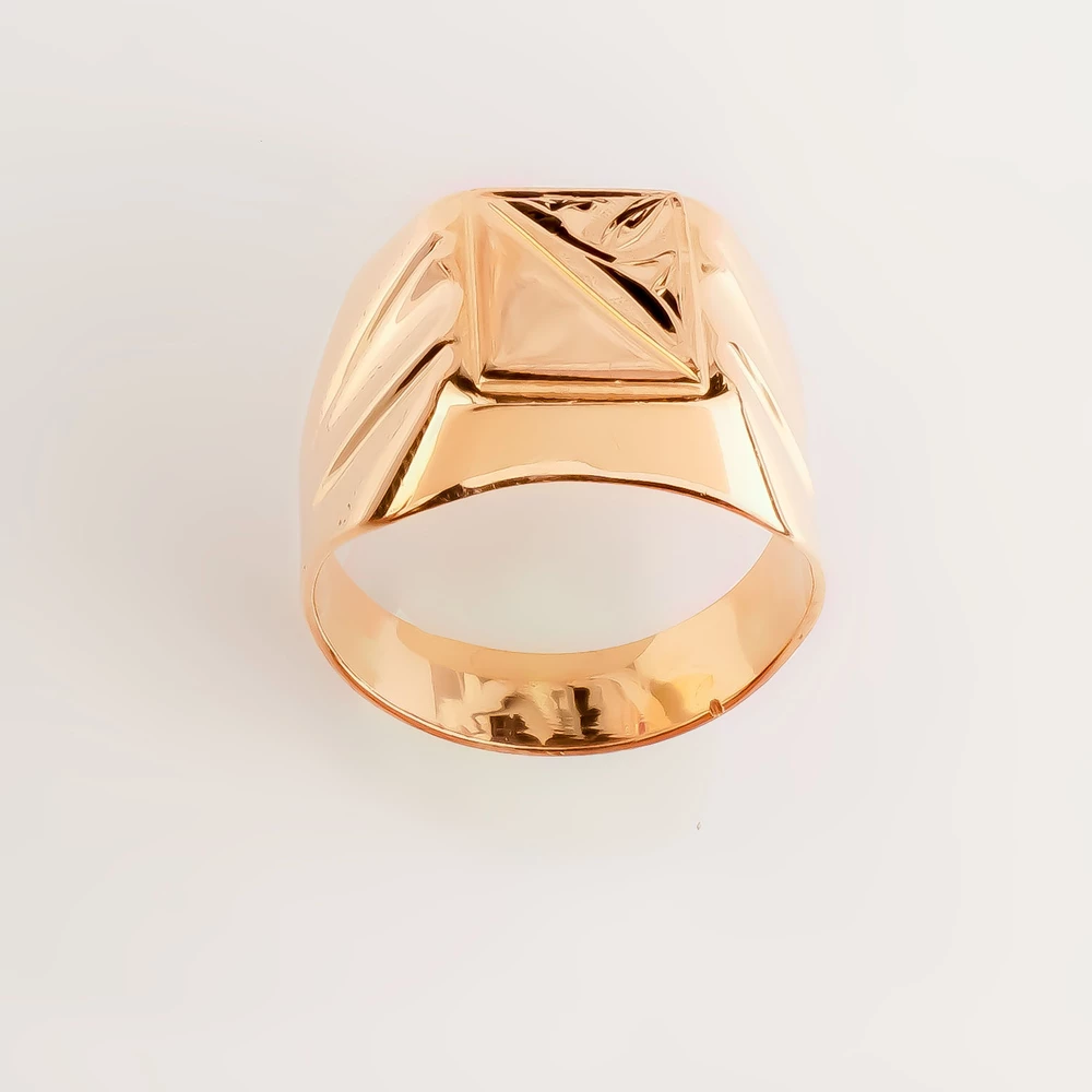 Кольцо из красного золота 583 пробы