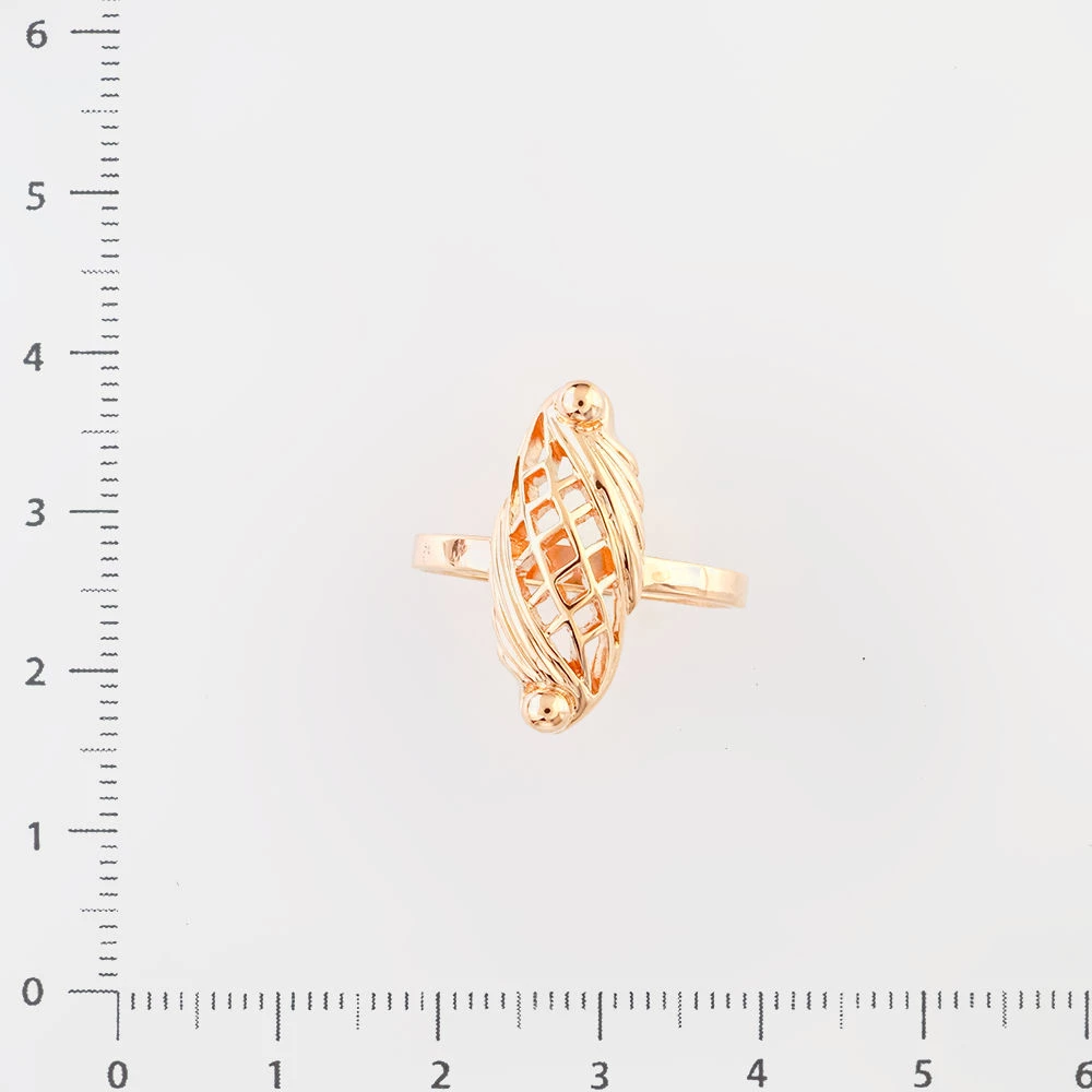 Кольцо из красного золота 585 пробы