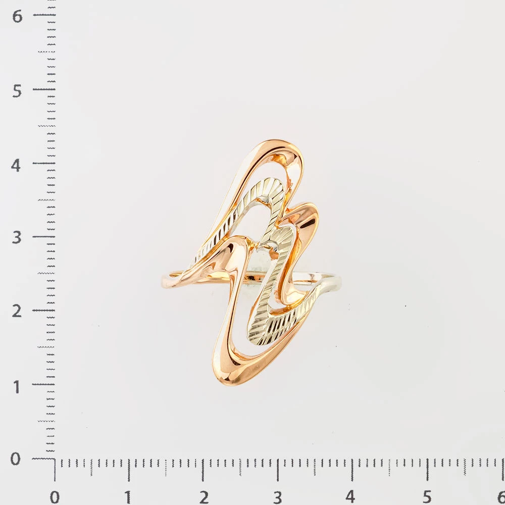 Кольцо из красного золота 585 пробы