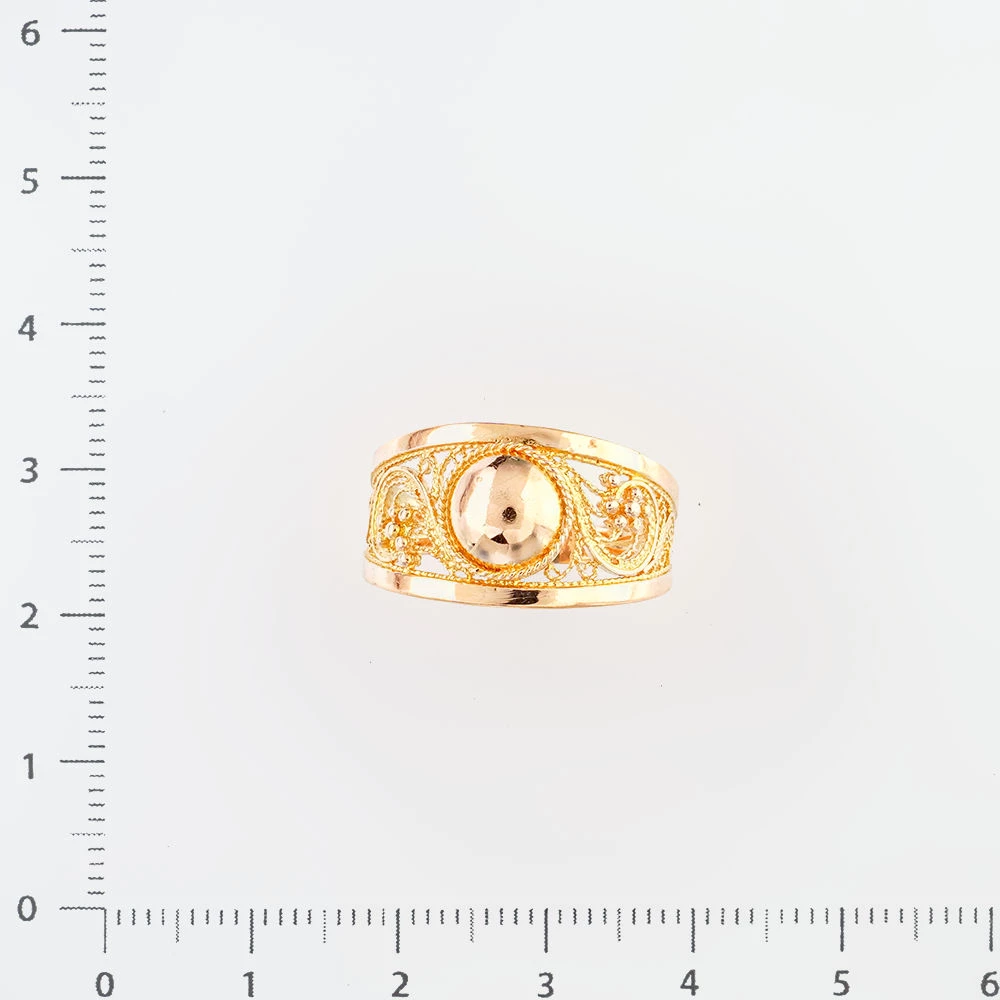 Кольцо из красного золота 583 пробы