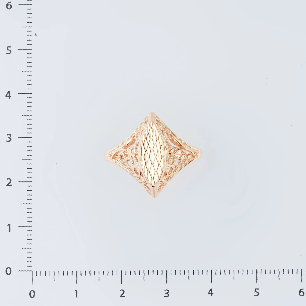 Кольцо из красного золота 585 пробы