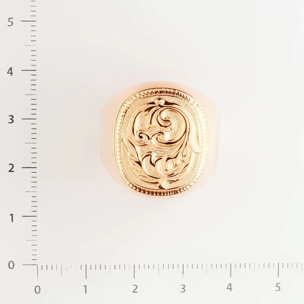 Кольцо из красного золота 583 пробы