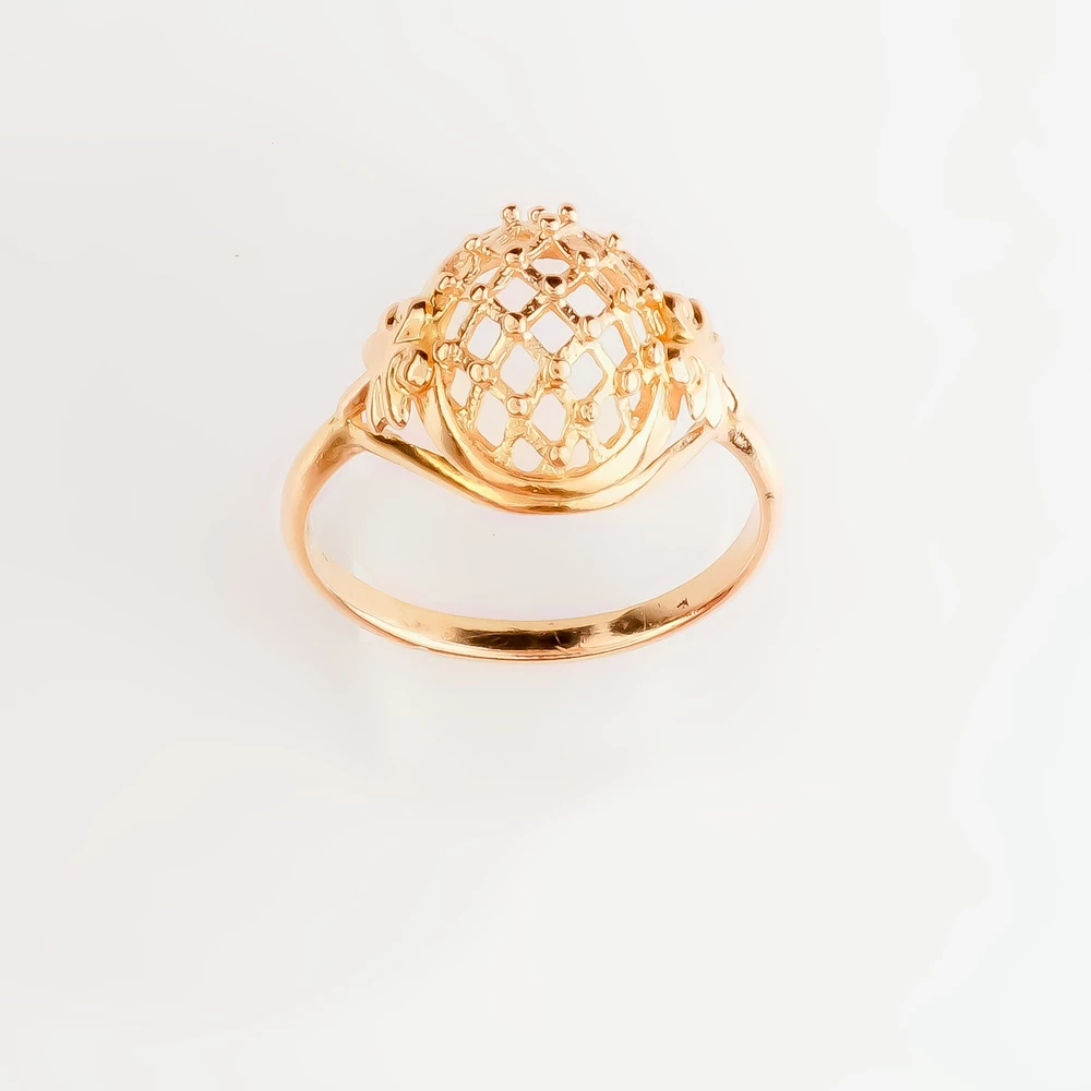 Кольцо из красного золота 583 пробы