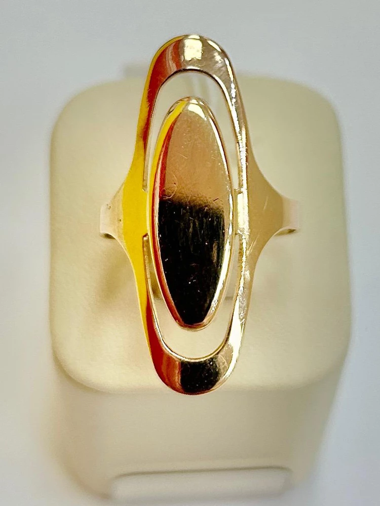 Кольцо из красного золота 585 пробы