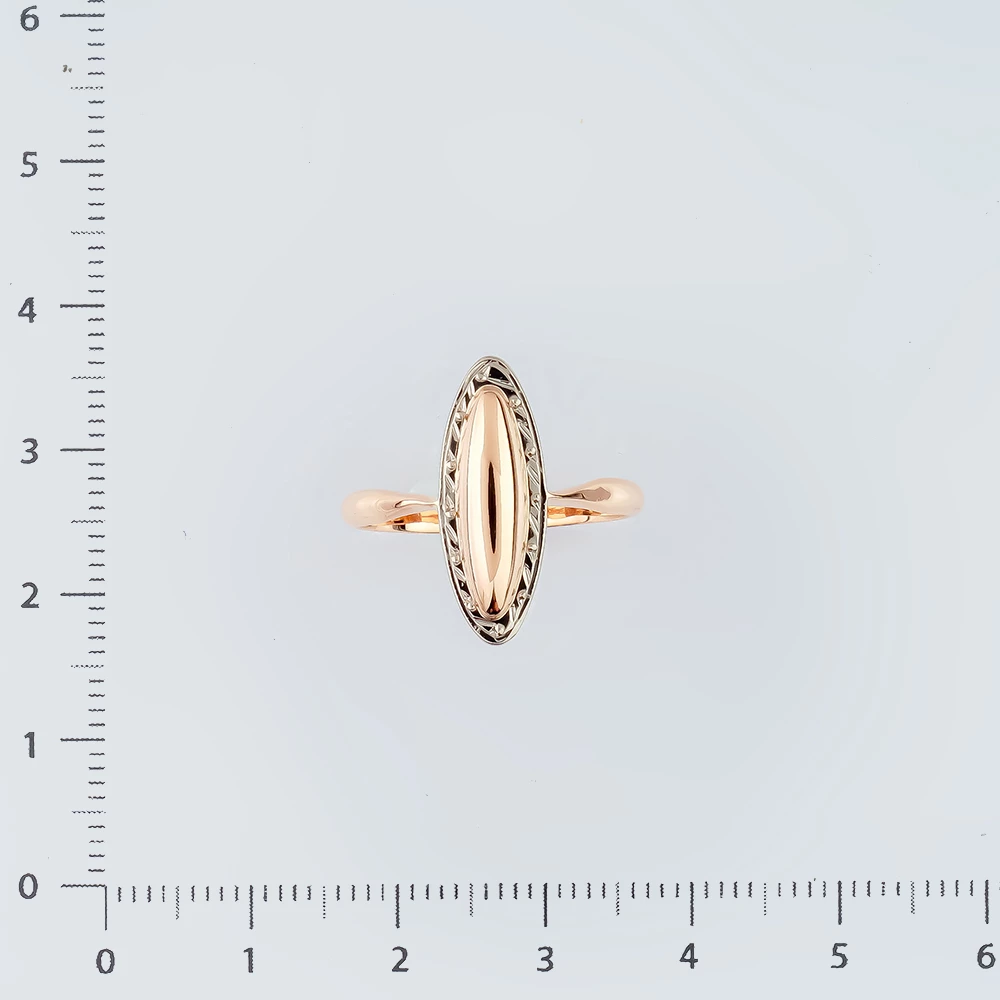 Кольцо из красного золота 583 пробы