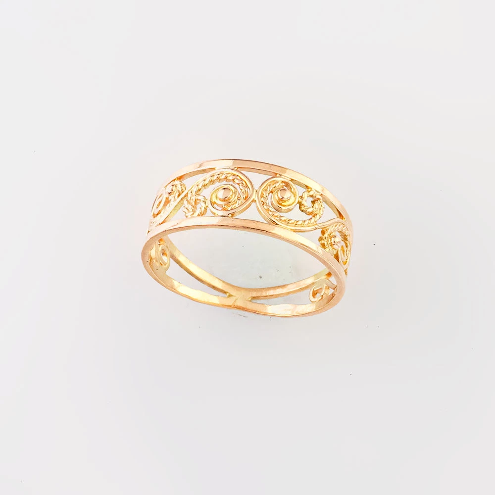 Кольцо из красного золота 583 пробы