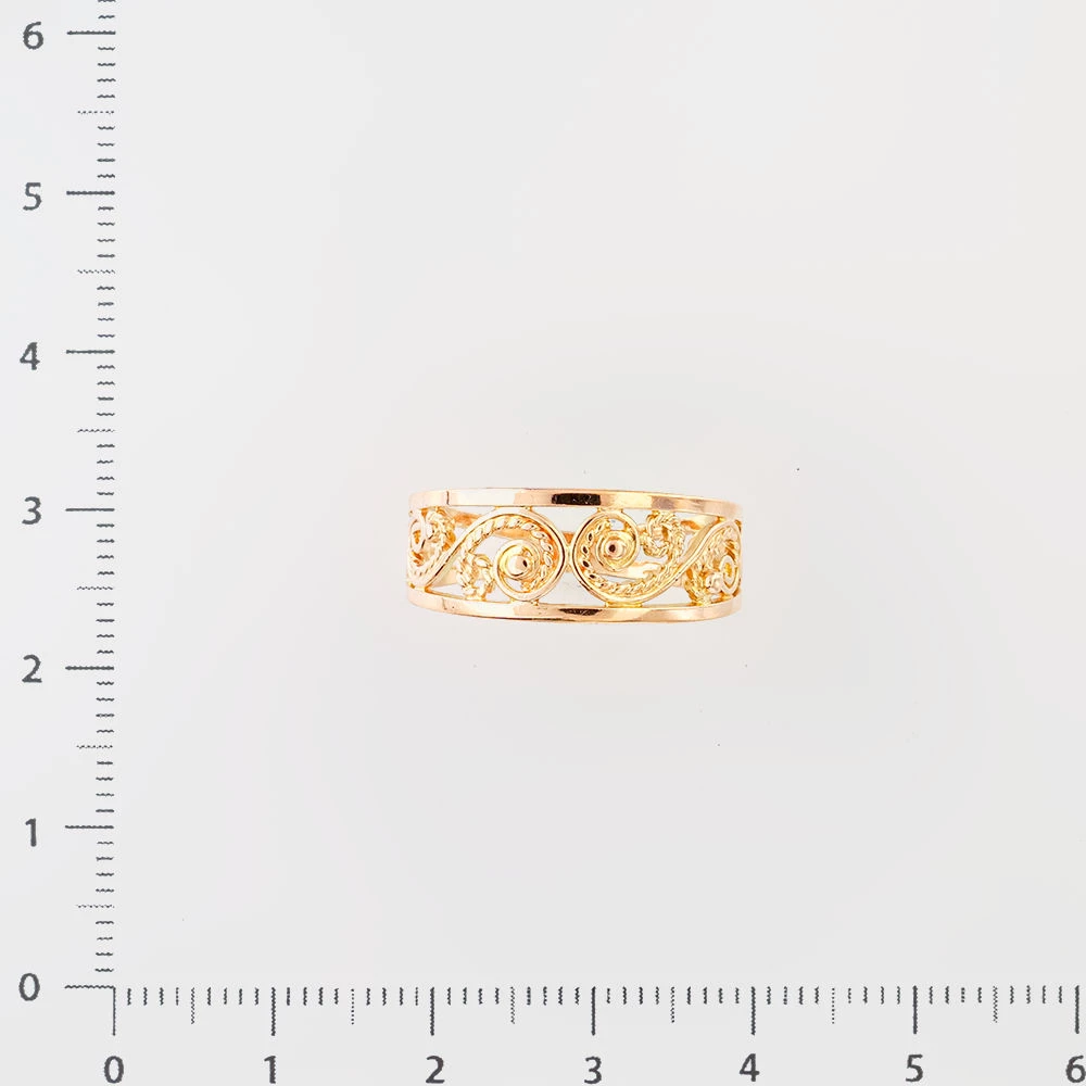 Кольцо из красного золота 583 пробы