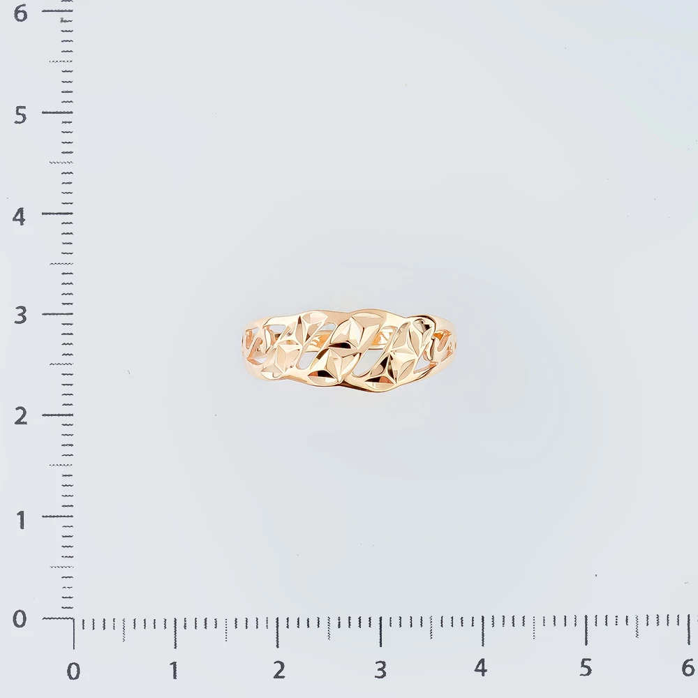 Кольцо из красного золота 585 пробы