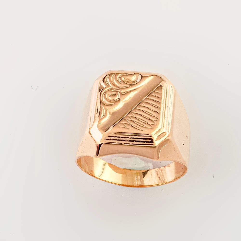 Кольцо из красного золота 583 пробы