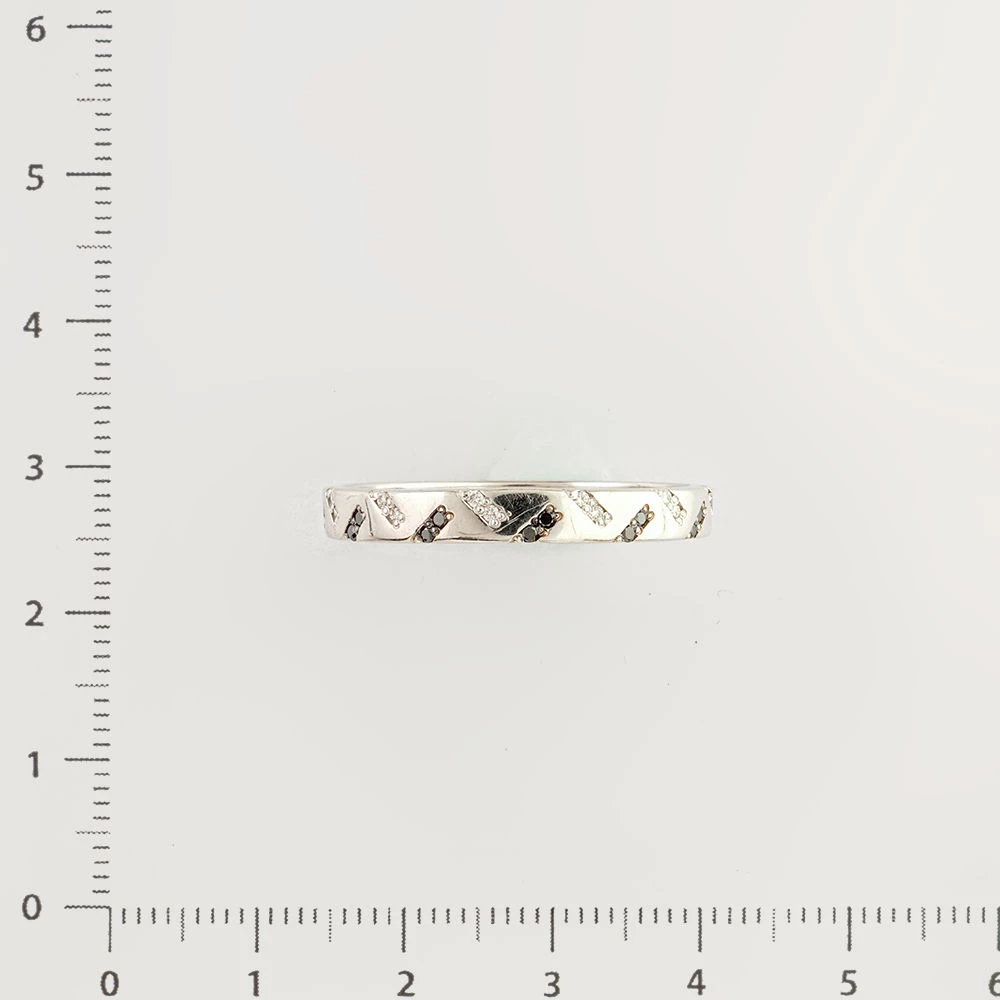 Кольцо с бриллиантом из белого золота 585 пробы