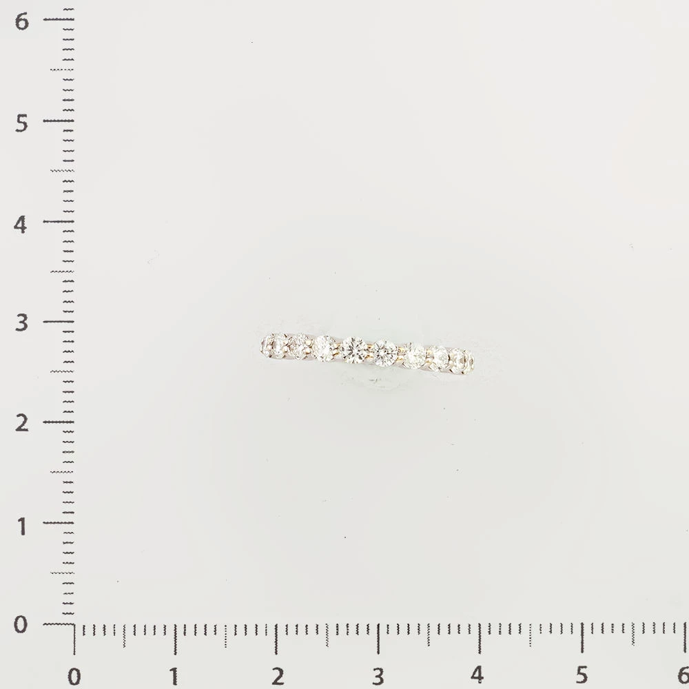 Кольцо с бриллиантом из белого золота 585 пробы