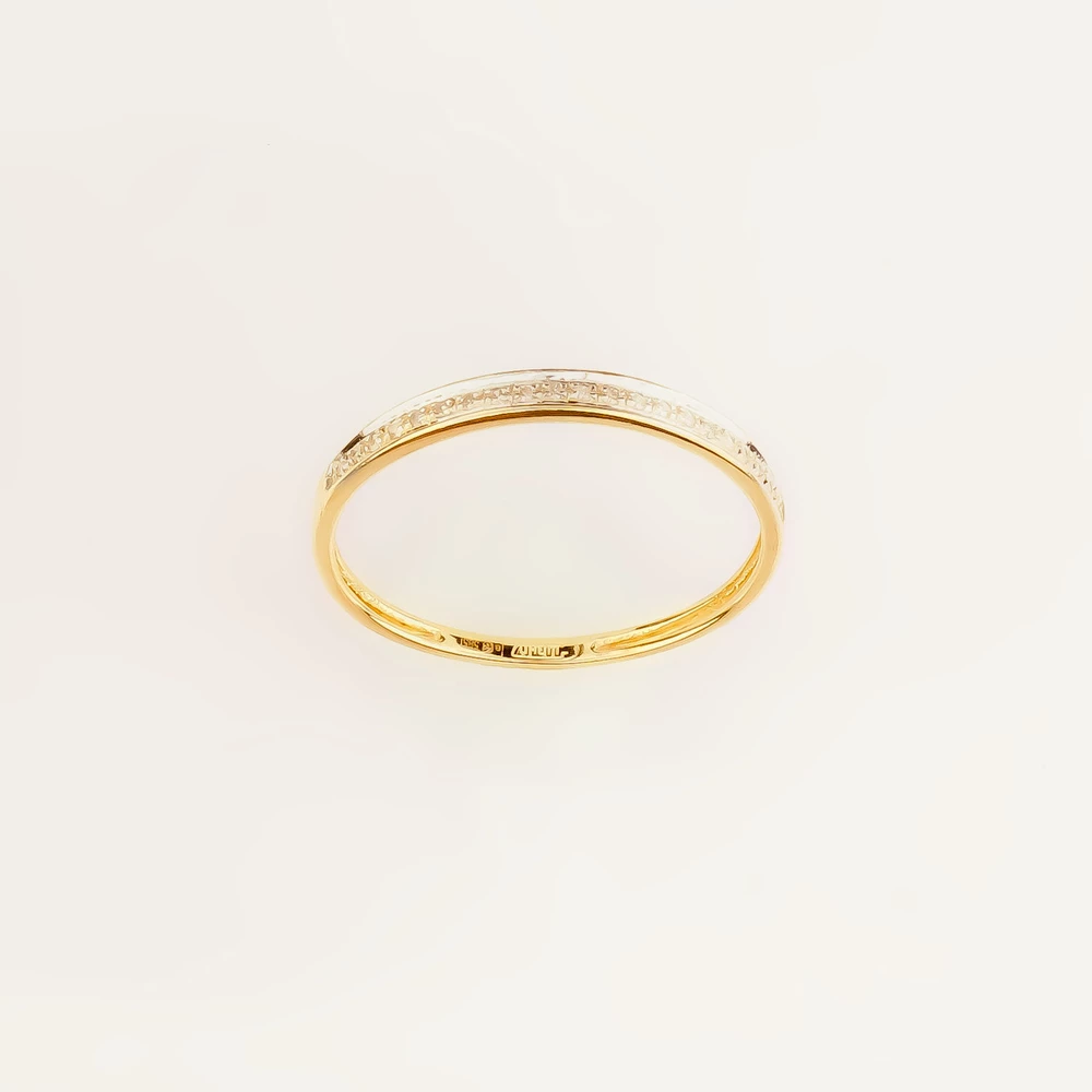 Кольцо с бриллиантом из желтого золота 585 пробы