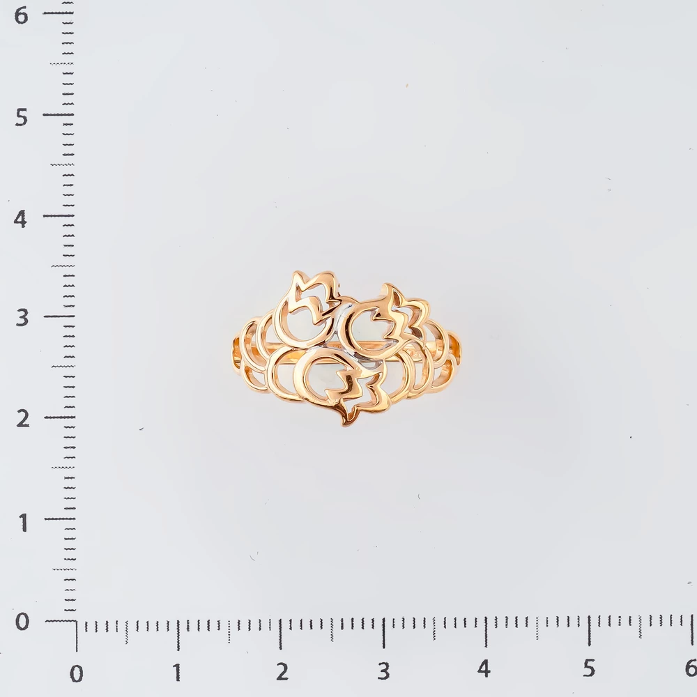 Кольцо из красного золота 585 пробы