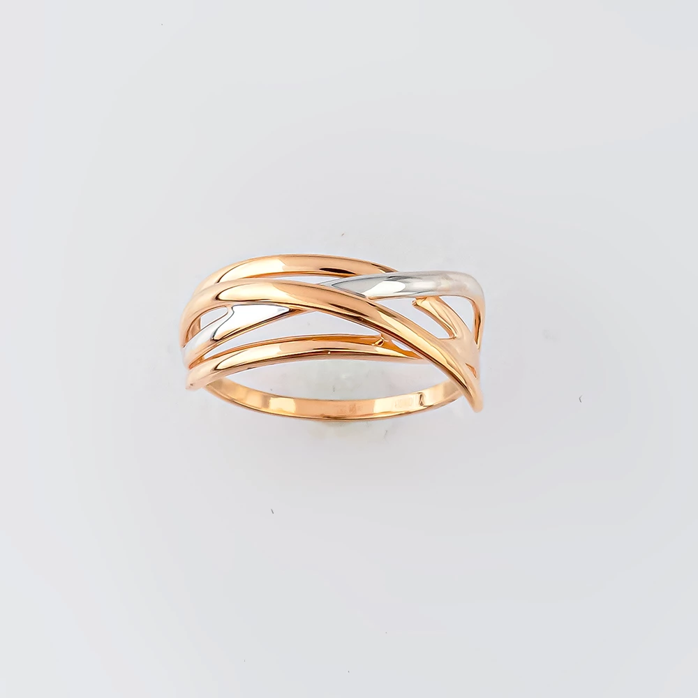 Кольцо из красного золота 585 пробы