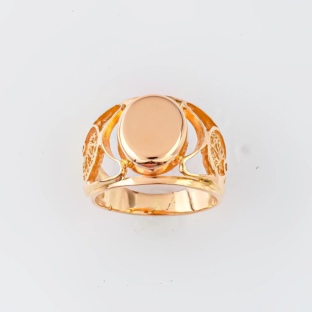 Кольцо из красного золота 583 пробы