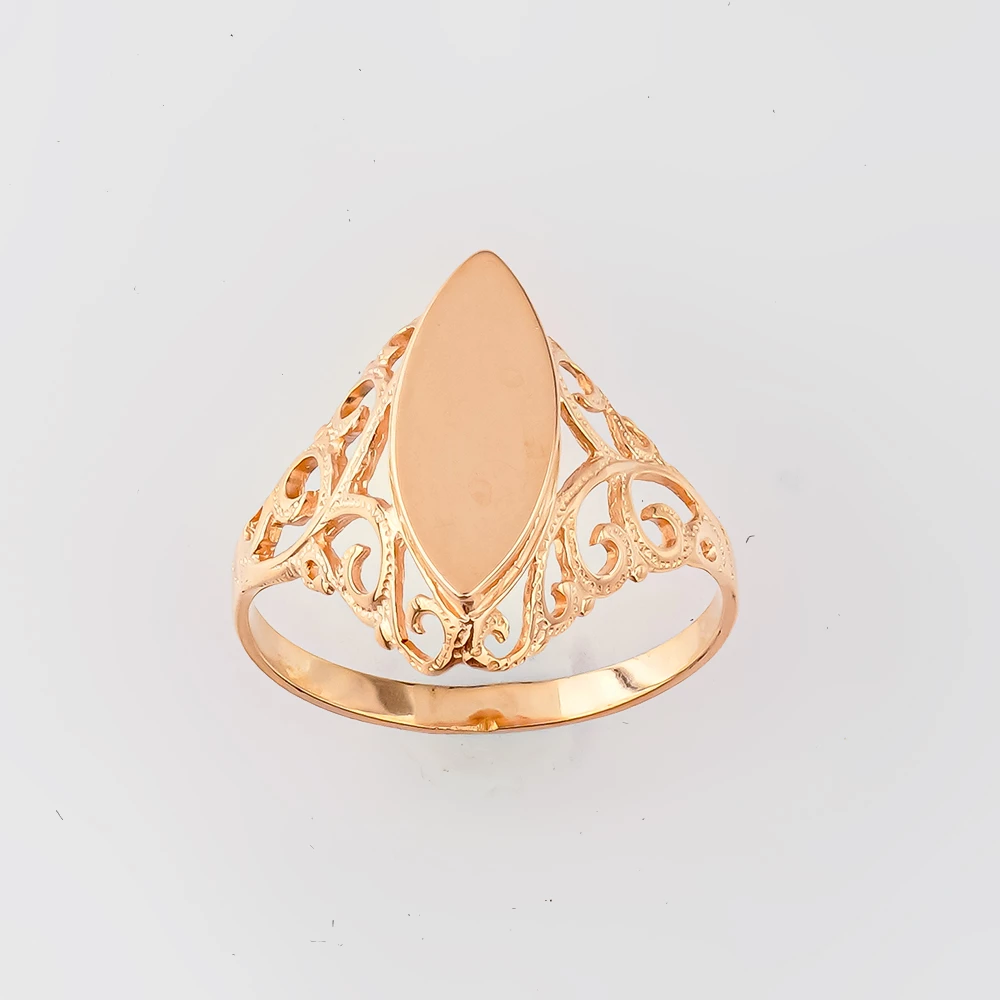 Кольцо из красного золота 585 пробы