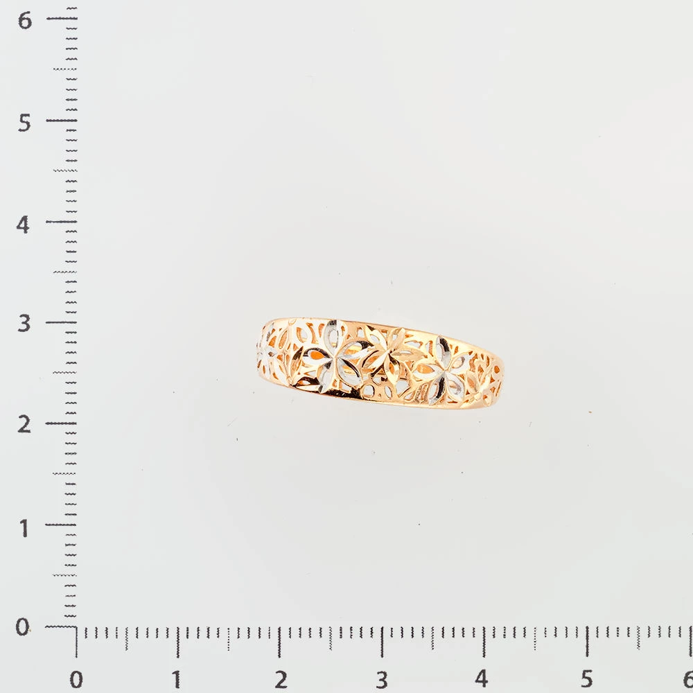 Кольцо из красного золота 585 пробы