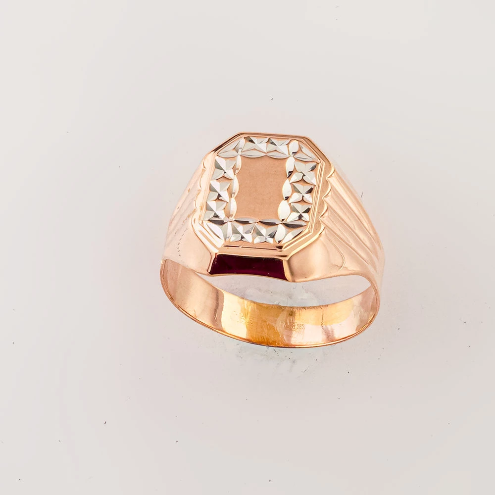 Кольцо из красного золота 585 пробы