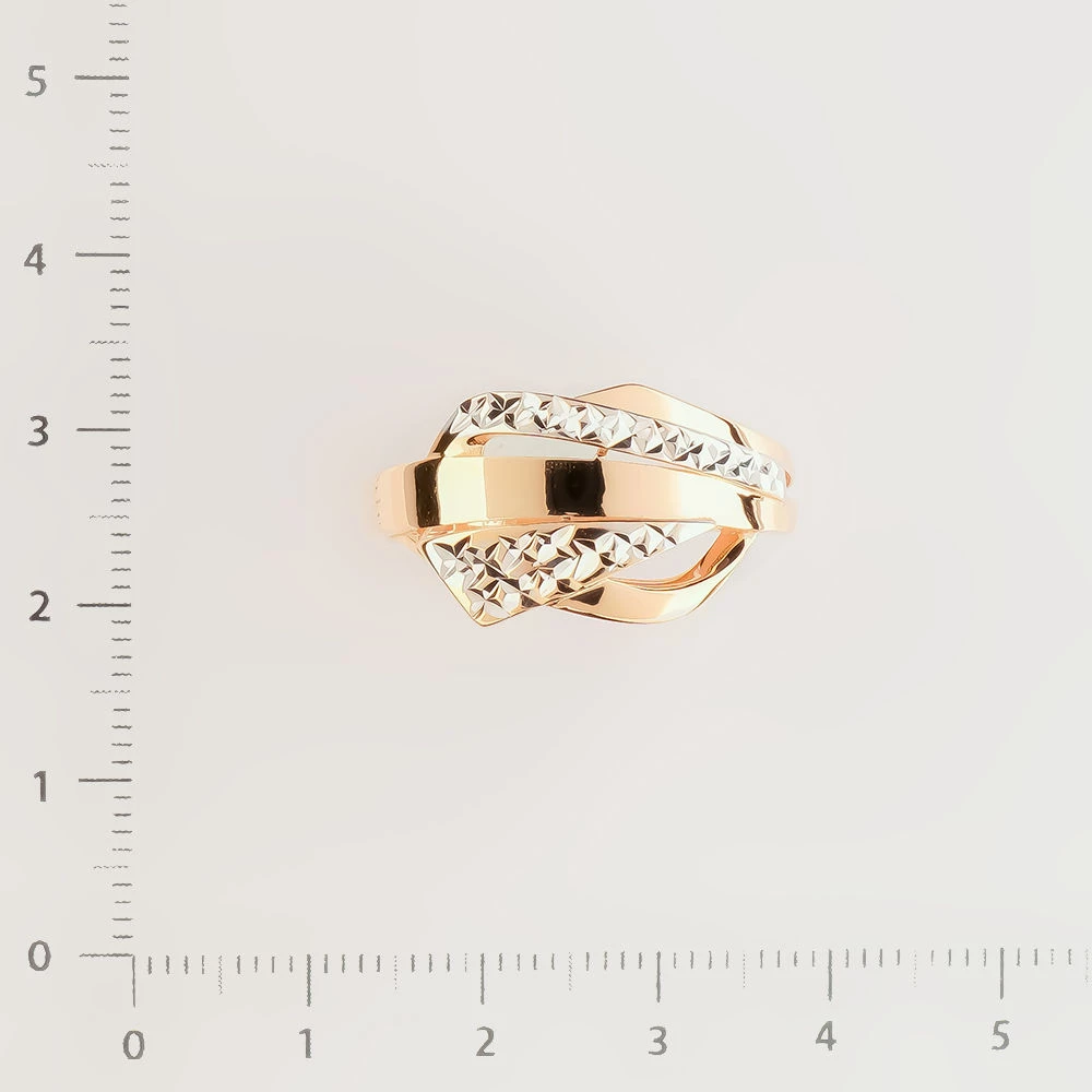 Кольцо из красного золота 585 пробы