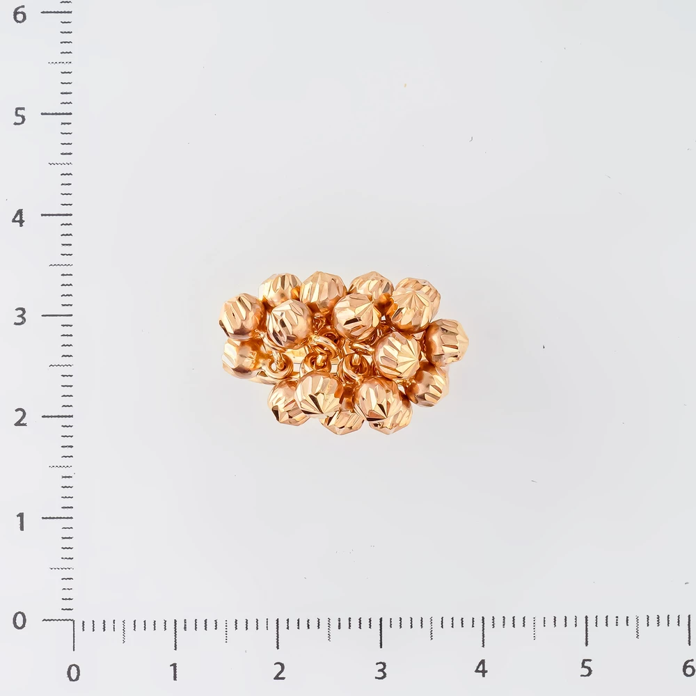 Кольцо из красного золота 585 пробы