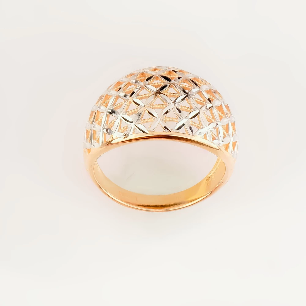 Кольцо из красного золота 585 пробы