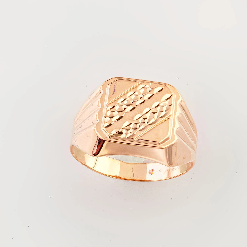 Кольцо из красного золота 585 пробы