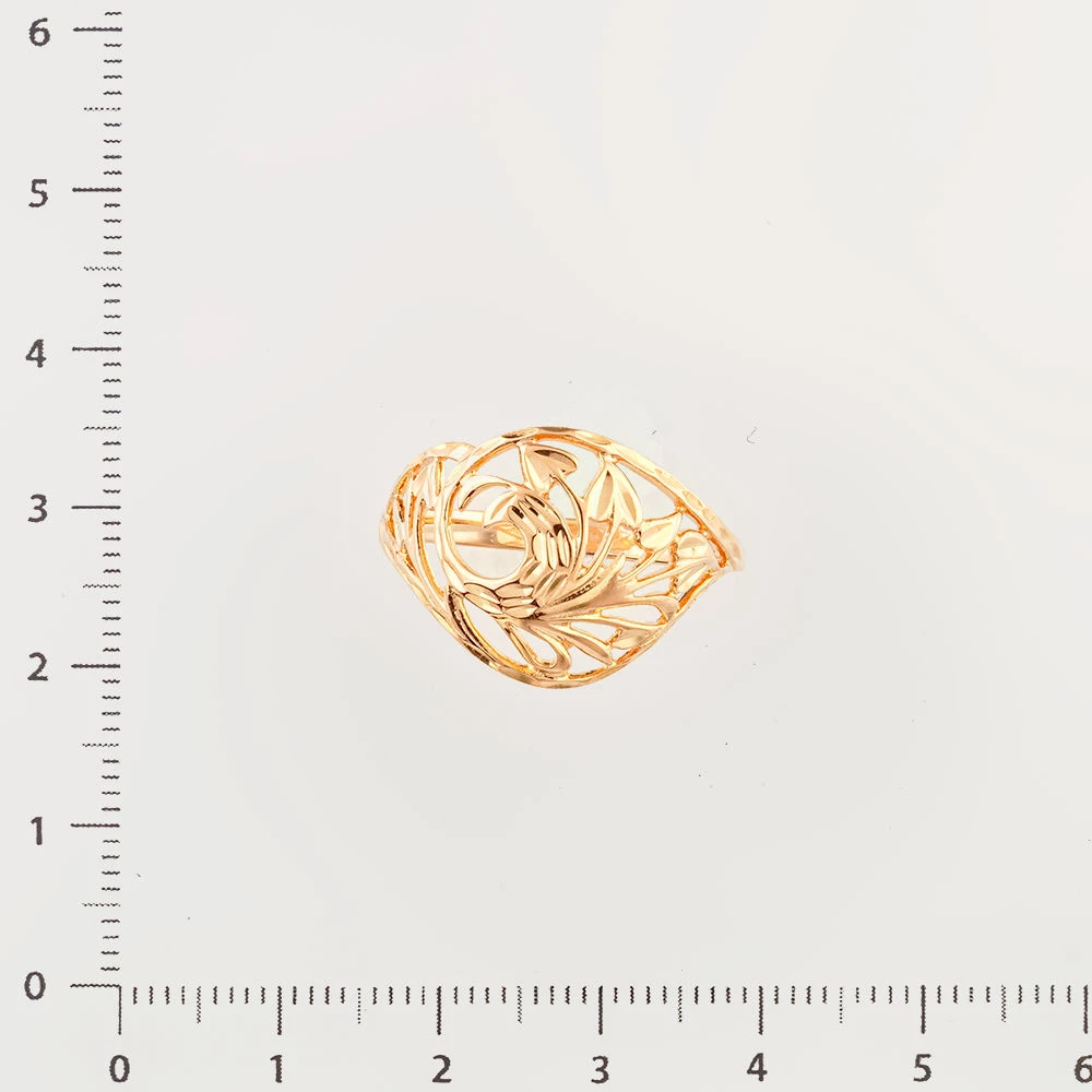 Кольцо из красного золота 585 пробы