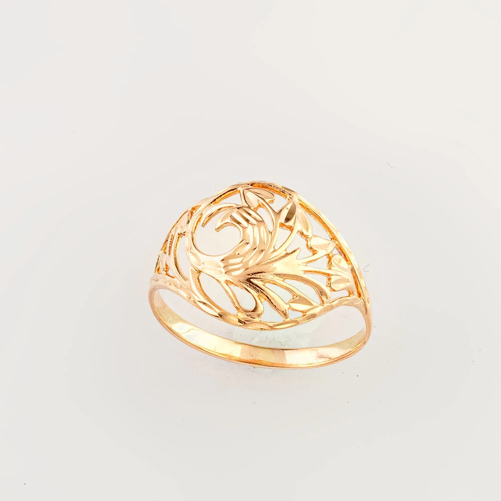 Кольцо из красного золота 585 пробы