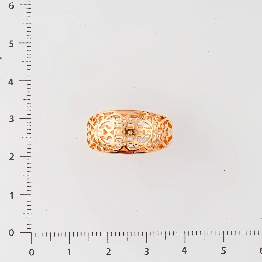 Кольцо из красного золота 583 пробы