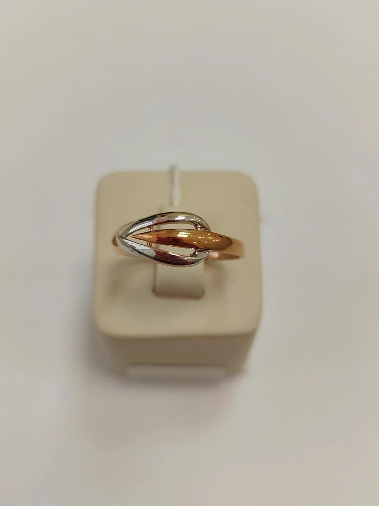 Кольцо из красного золота 375 пробы