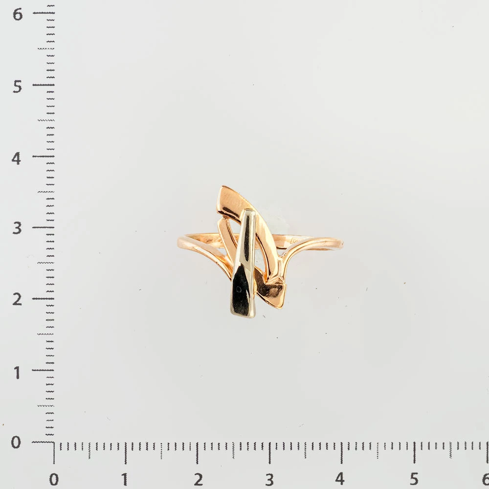 Кольцо из красного золота 585 пробы