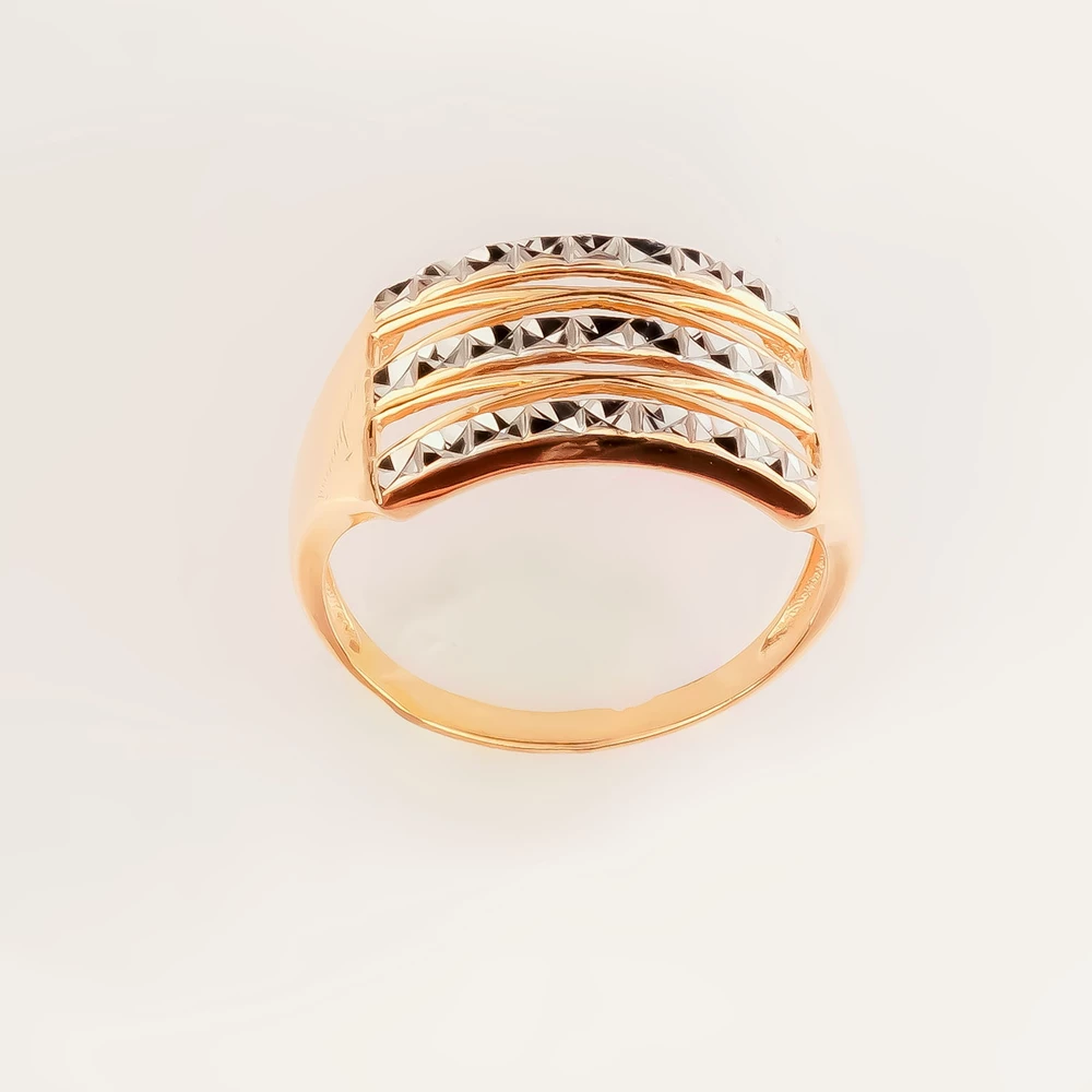 Кольцо из красного золота 585 пробы