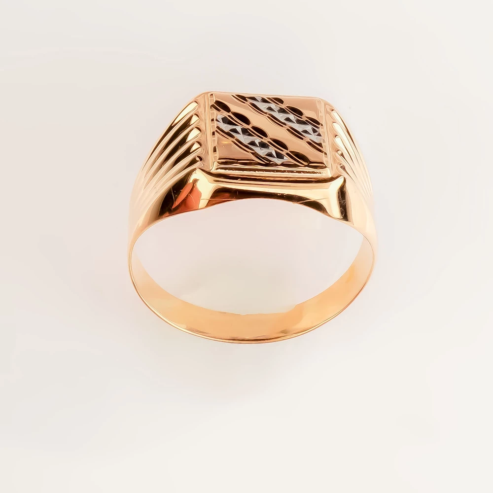 Кольцо из красного золота 585 пробы