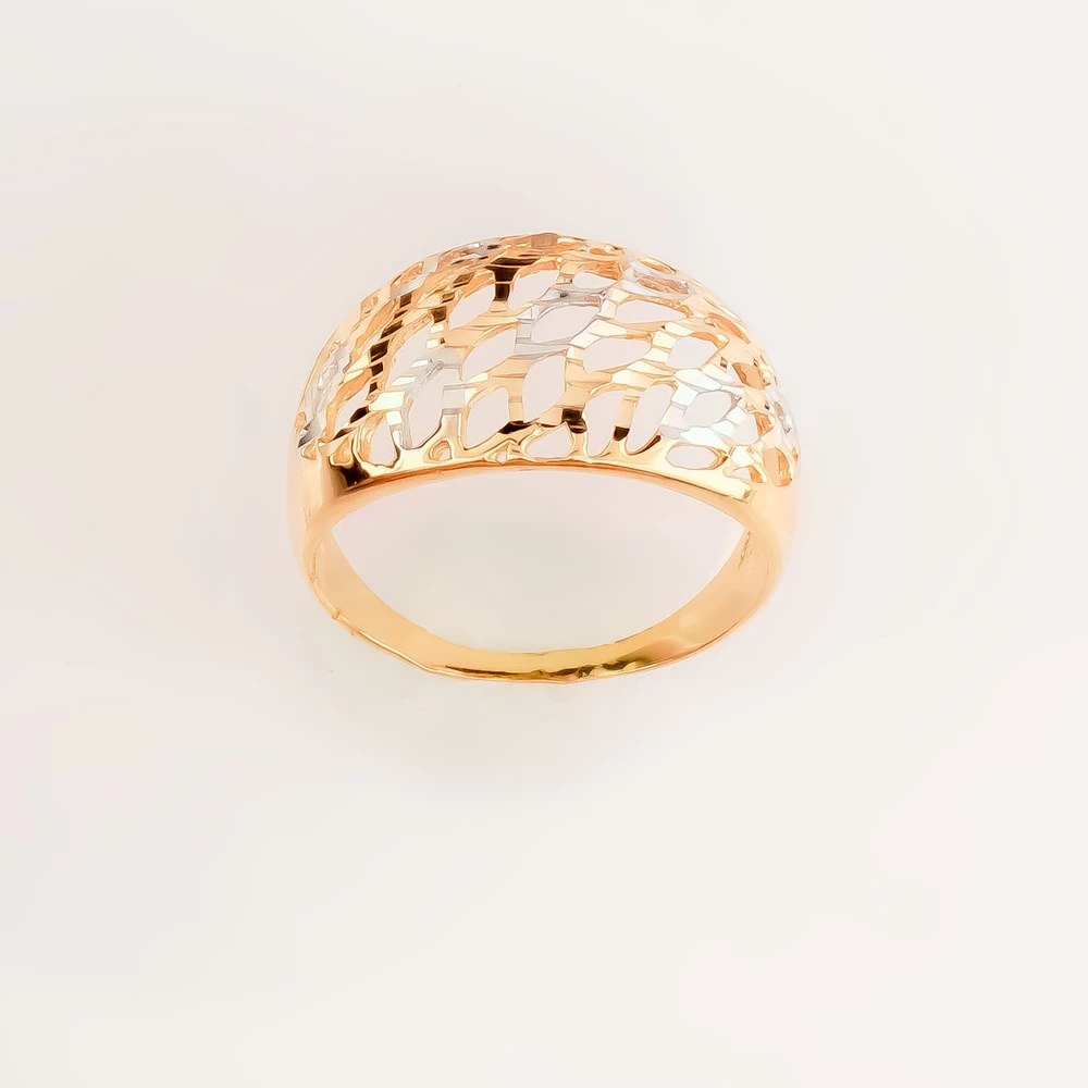 Кольцо из красного золота 585 пробы