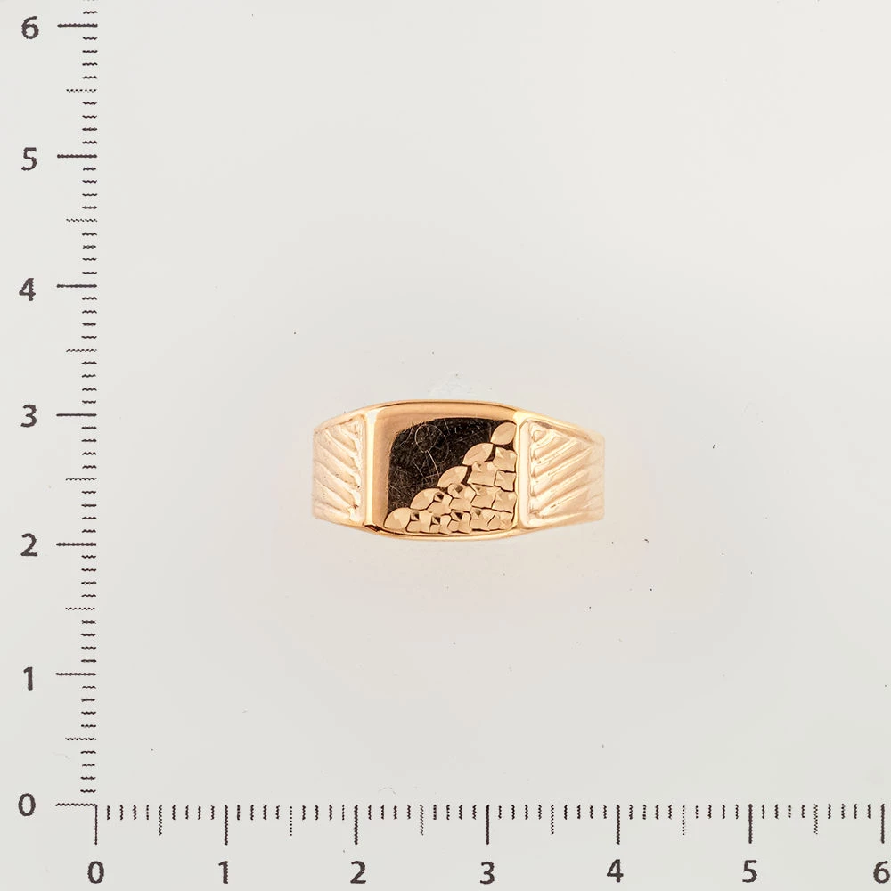 Кольцо из красного золота 585 пробы