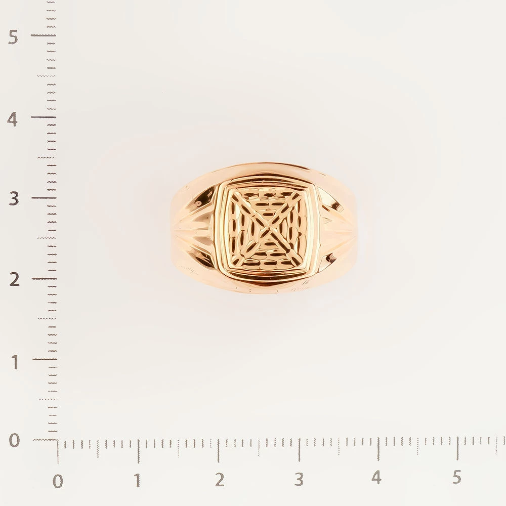 Кольцо из красного золота 585 пробы