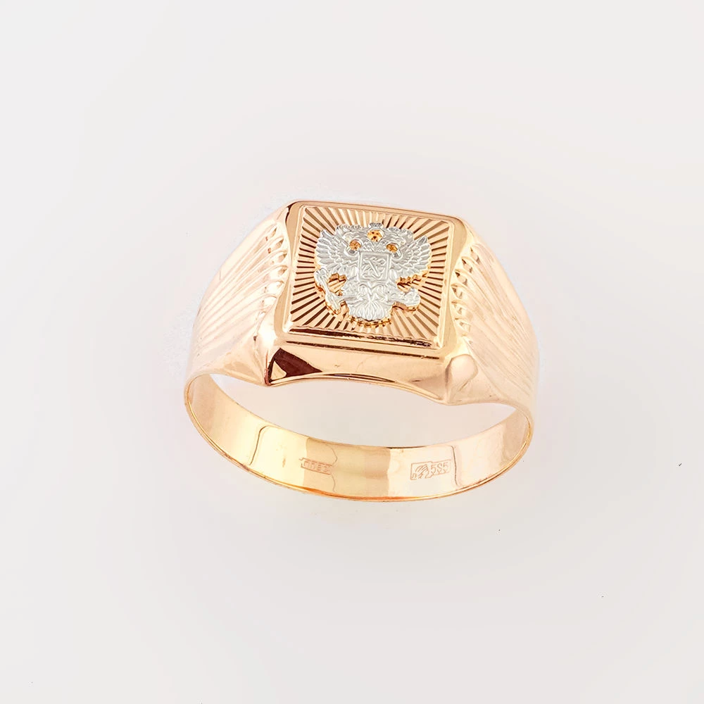 Кольцо из красного золота 585 пробы